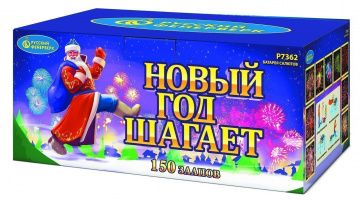 Новый Год шагает